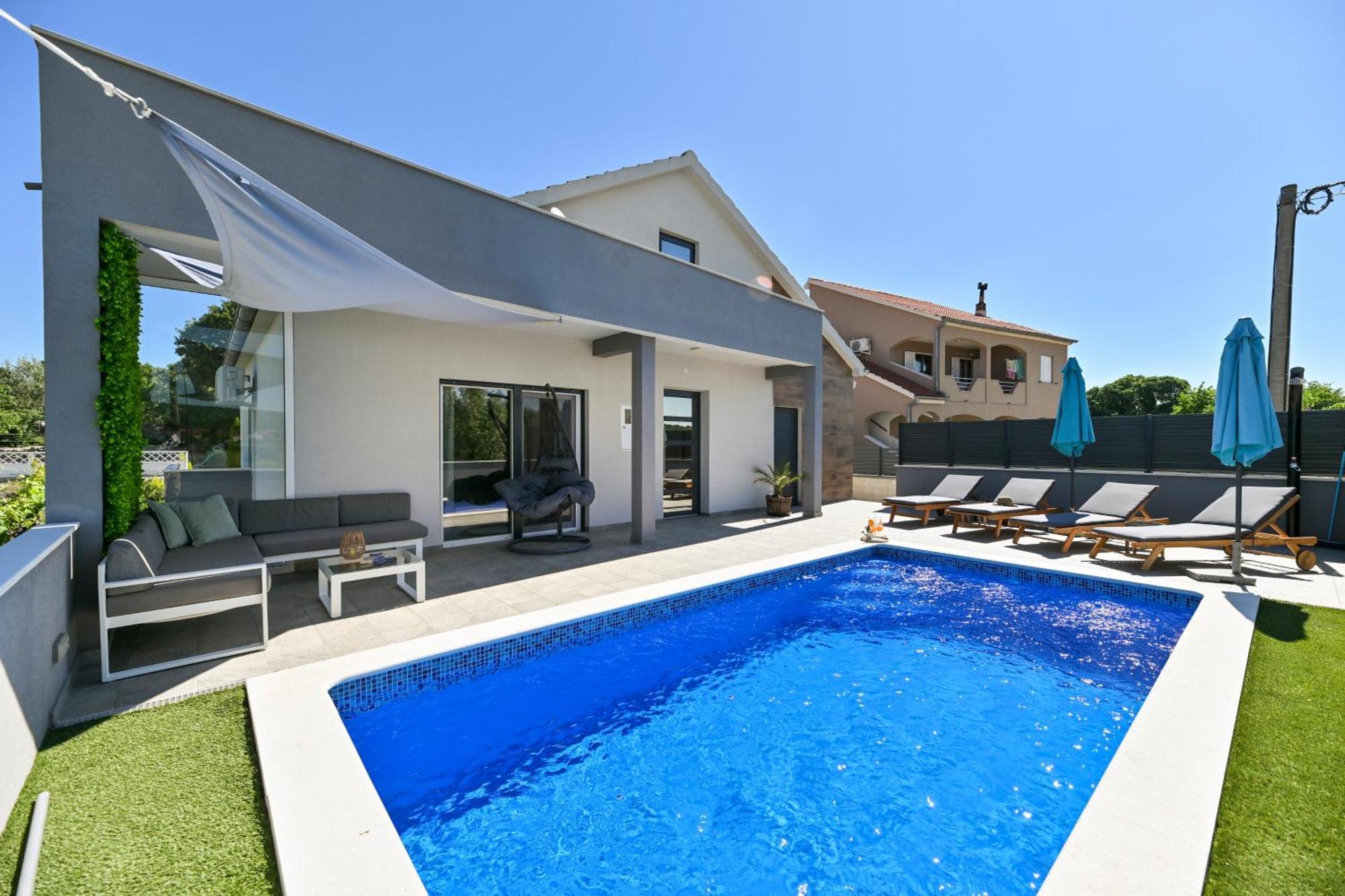 Luxurious Villa Natali Pridraga Exterior foto