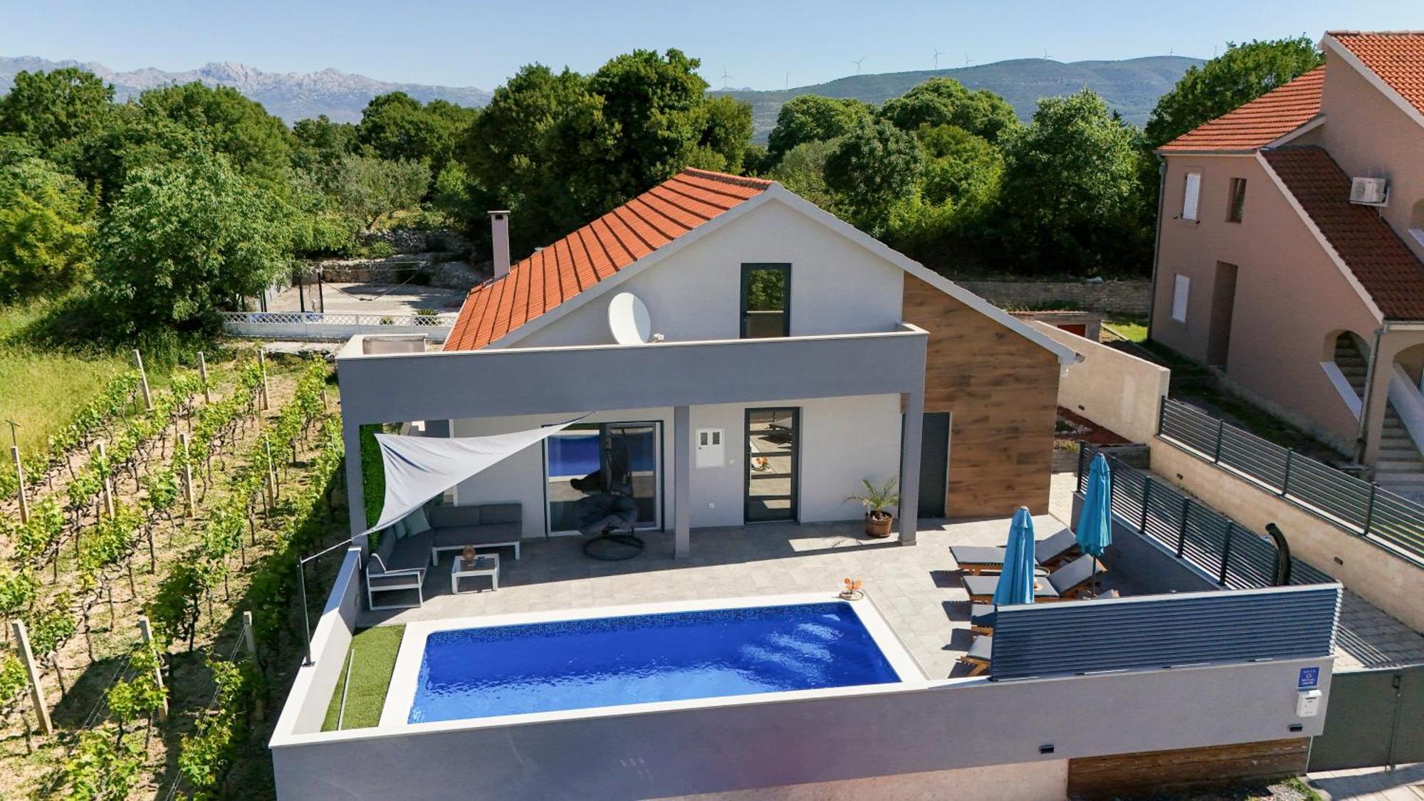 Luxurious Villa Natali Pridraga Exterior foto